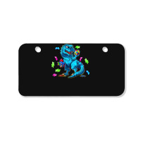 Dinosaur Autism Dinosaur Trex Bicycle License Plate | Artistshot