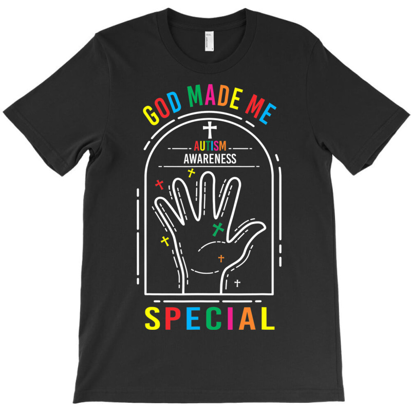 God Made Me Special Christian Autism Awareness Day T-shirt | Artistshot