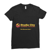 Retro Vintage Studio City California  Studio City Ladies Fitted T-shirt | Artistshot