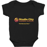 Retro Vintage Studio City California  Studio City Baby Bodysuit | Artistshot