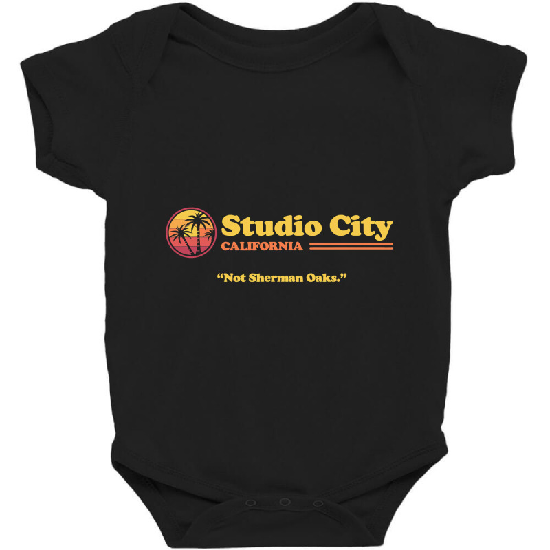 Retro Vintage Studio City California  Studio City Baby Bodysuit by Binhthai9809 | Artistshot