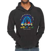 In A World Where You Can Be Anything Be Kind Autism Awareness Gnomes Vintage Hoodie | Artistshot