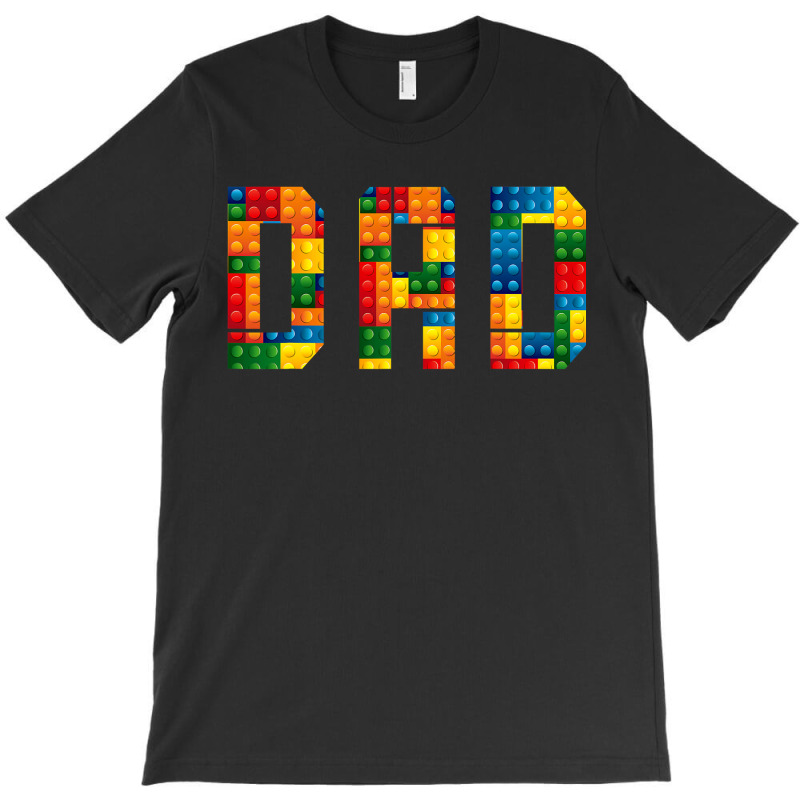 Dad Brick Builder Funny Blocks Master Builder T-shirt | Artistshot