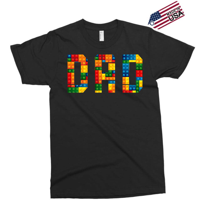 Dad Brick Builder Funny Blocks Master Builder Exclusive T-shirt | Artistshot