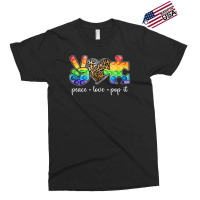 Peace Love Pop It Puzzle Autism Awareness Exclusive T-shirt | Artistshot