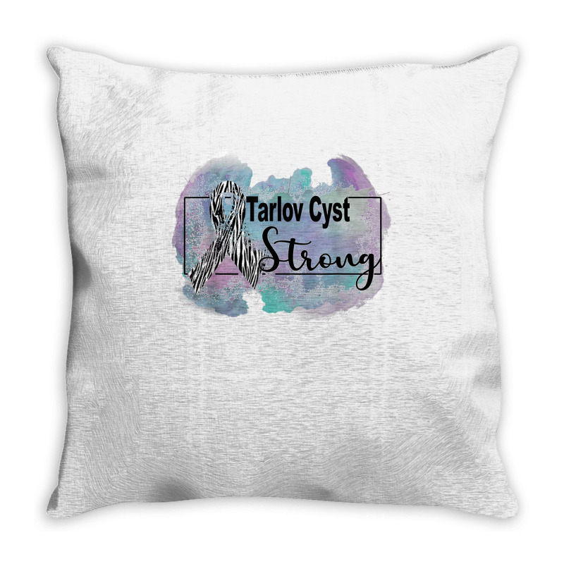 Tarlov Cyst Awareness T Shirt Throw Pillow | Artistshot