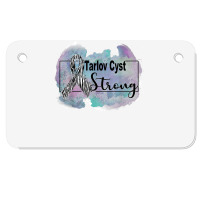 Tarlov Cyst Awareness T Shirt Motorcycle License Plate | Artistshot