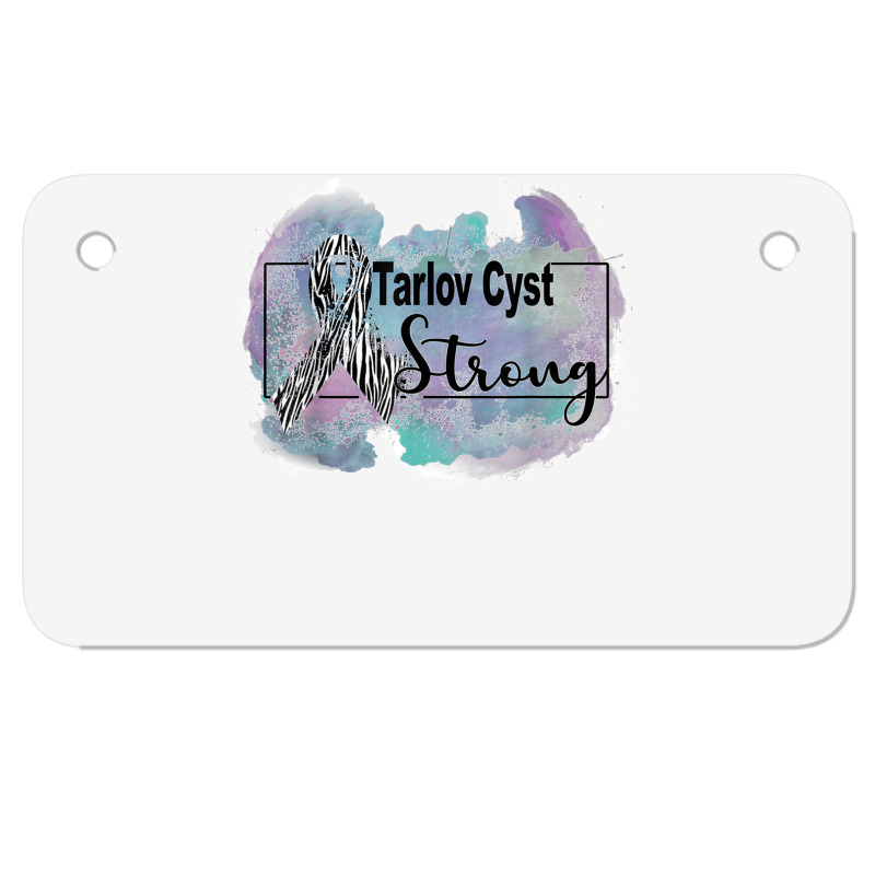 Tarlov Cyst Awareness T Shirt Motorcycle License Plate | Artistshot