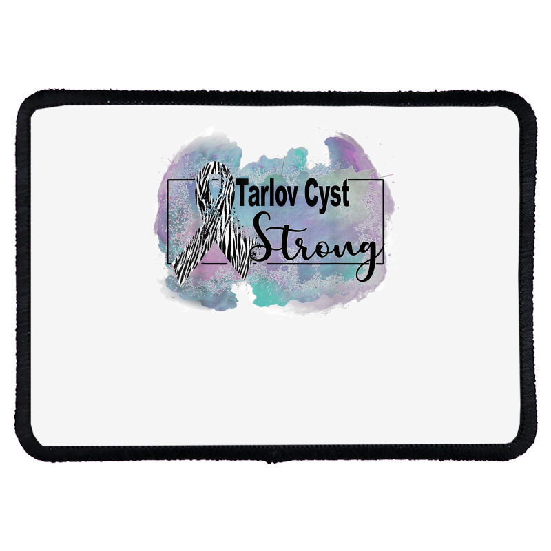 Tarlov Cyst Awareness T Shirt Rectangle Patch | Artistshot