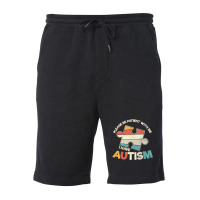 Please Be Patient With Me Puzzle Piece Autism Awareness Fleece Short | Artistshot