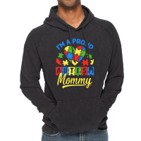 Proud Autism Mommy Awareness Mother Autistic Vintage Hoodie | Artistshot