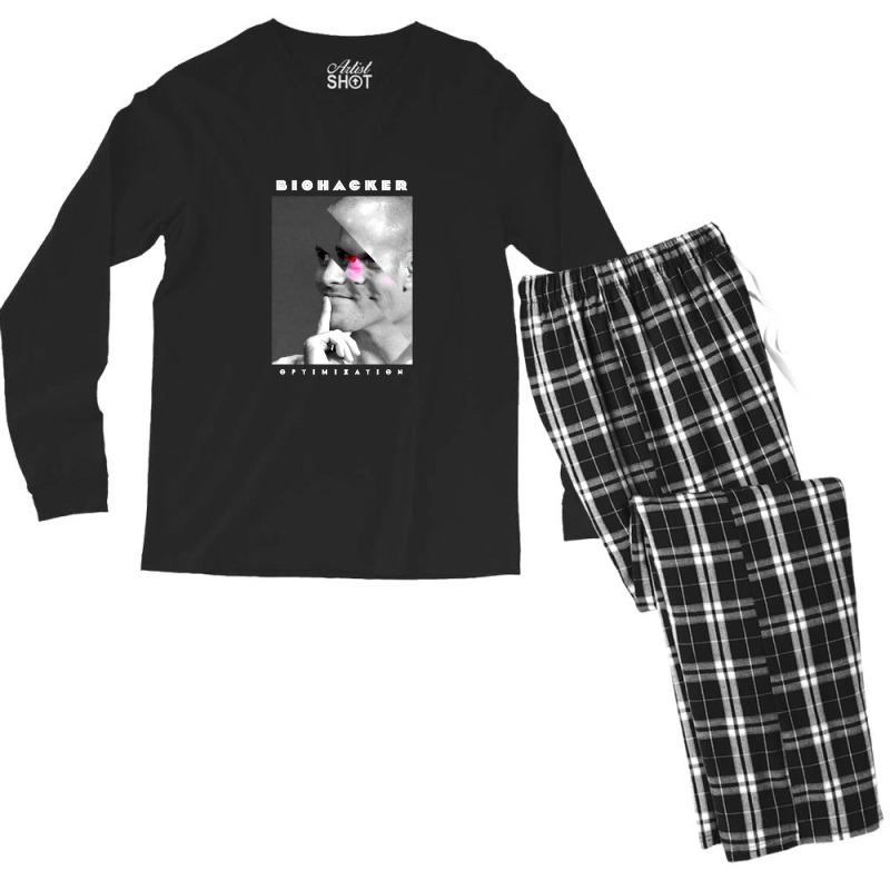 Biohacker Optimization Men's Long Sleeve Pajama Set | Artistshot