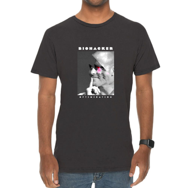 Biohacker Optimization Vintage T-shirt | Artistshot