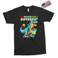 Rawrsomely Different Dinosaur Dino Autism Awareness Exclusive T-shirt | Artistshot