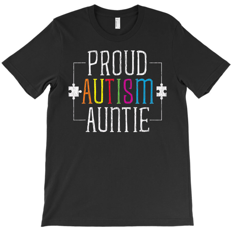 Love Proud Autism Auntie T-shirt | Artistshot