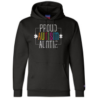 Love Proud Autism Auntie Champion Hoodie | Artistshot