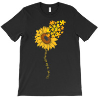 Love Sunflower Puzzle Autism Awareness T-shirt | Artistshot