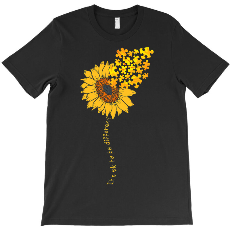 Love Sunflower Puzzle Autism Awareness T-shirt | Artistshot