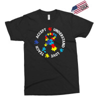 Autism Awareness Teacher Teach Accept Understand Love Exclusive T-shirt | Artistshot