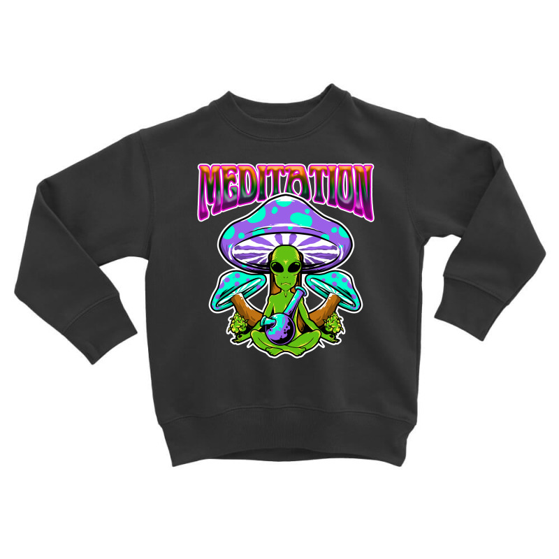 Meditation Toddler Sweatshirt by Hendrawan | Artistshot