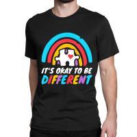 Why Fit In When You Were Born To Stand Out Autism Classic T-shirt | Artistshot