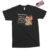 What Makes You Different Autism Awareness Month Elephant Mom Exclusive T-shirt | Artistshot