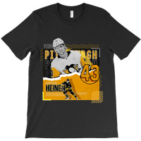 Danton Heinen Hockey Paper Poster Penguins T-shirt | Artistshot