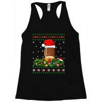 Football American Football Sports Lover Xmas Ugly Rugby Christmas 177  Racerback Tank | Artistshot