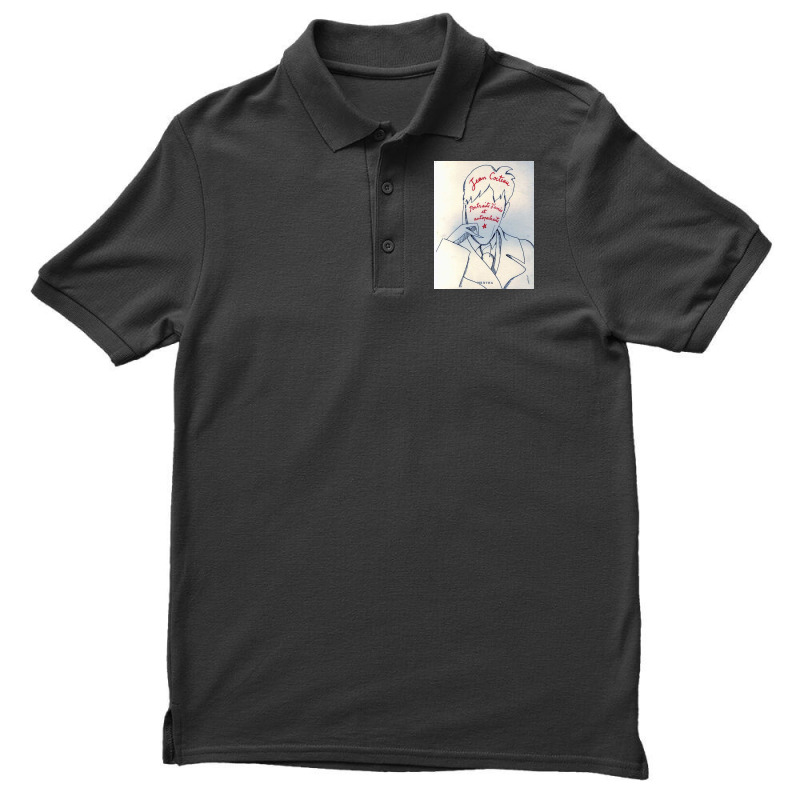 ジャン・コクトー Jean Cocteau  Portraits D'amis Et… Men's Polo Shirt by David J | Artistshot