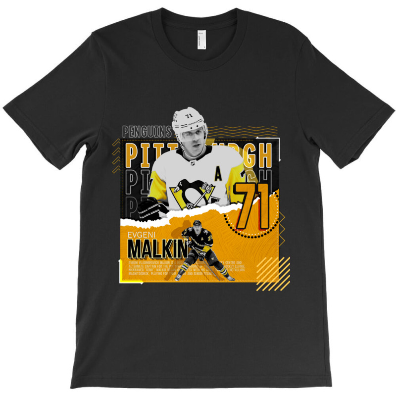 Evgeni Malkin Hockey Paper Poster Penguins T-Shirt by kr205 | Artistshot