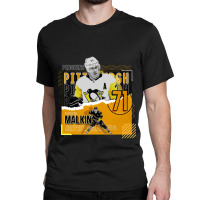 Evgeni Malkin Hockey Paper Poster Penguins Classic T-shirt | Artistshot