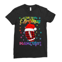 Football This Is My Christmas Pajama Football Xmas Boys Men 384 Ladies Fitted T-shirt | Artistshot