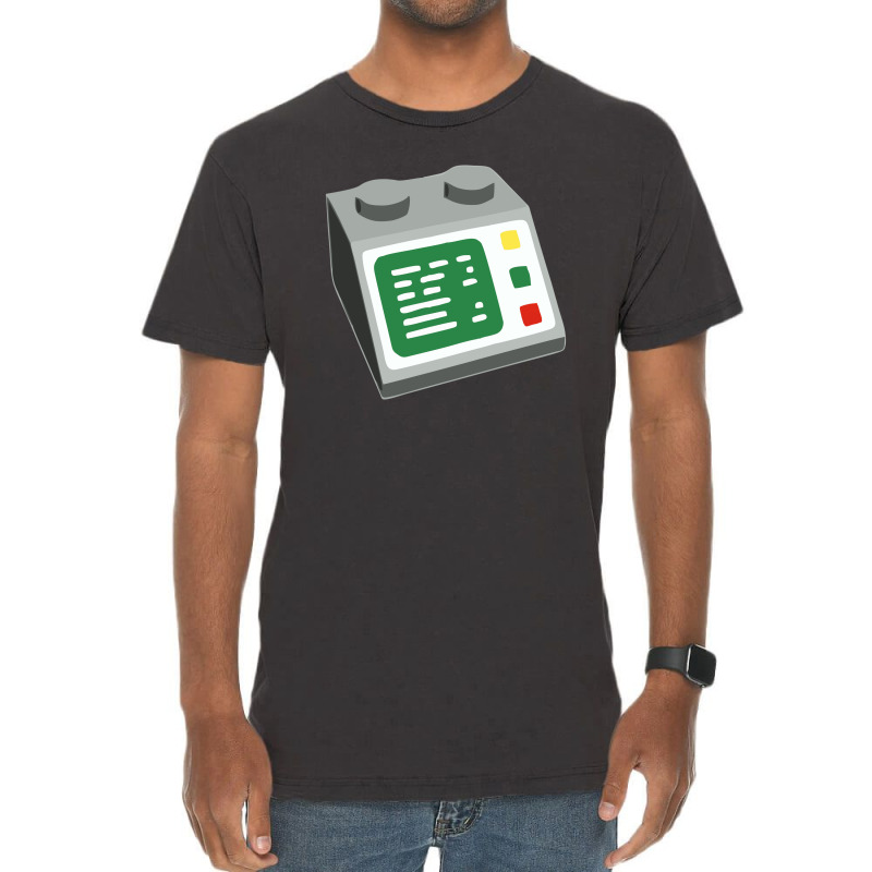 Toy Brick Computer Console Vintage T-Shirt by gradydakota | Artistshot