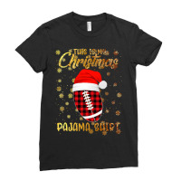 Football This Is My Christmas Pajama Football Xmas Boys Men 360 Ladies Fitted T-shirt | Artistshot