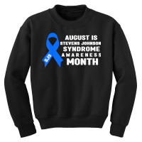 August Is Stevens Johnson Syndrome Awareness Month T Shirt Youth Sweatshirt | Artistshot