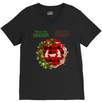 Christian Christmas Nativity Jesus Is The Reason The Season Christian  V-neck Tee | Artistshot