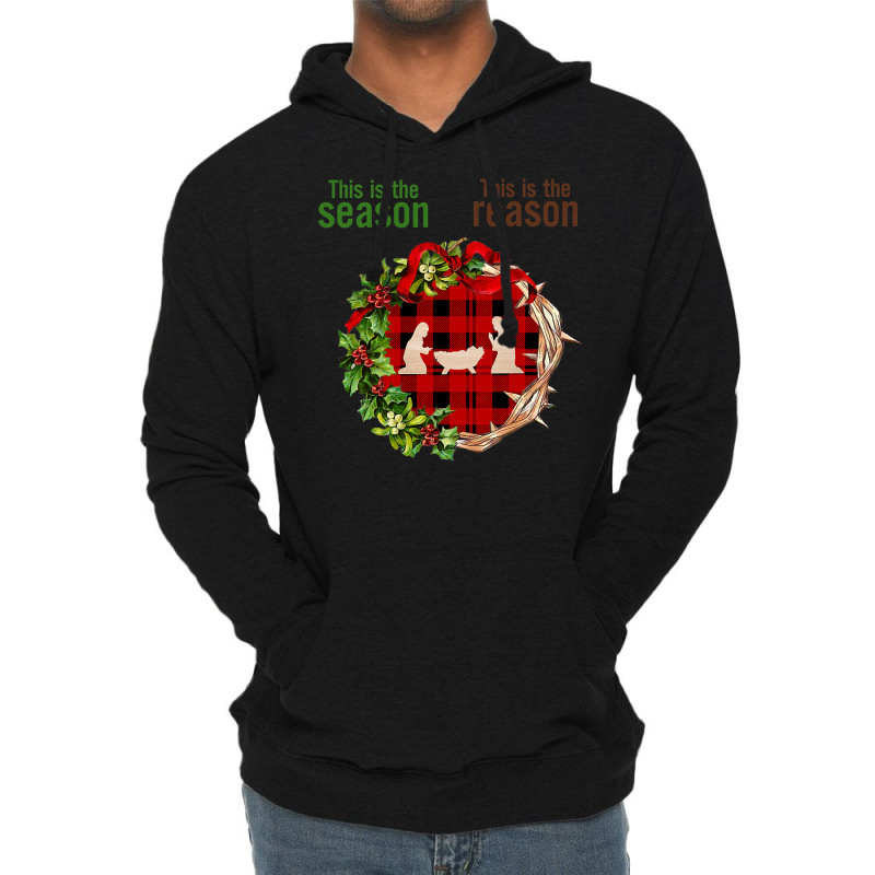 Christian Christmas Nativity Jesus Is The Reason The Season Christian  Lightweight Hoodie by golferu | Artistshot