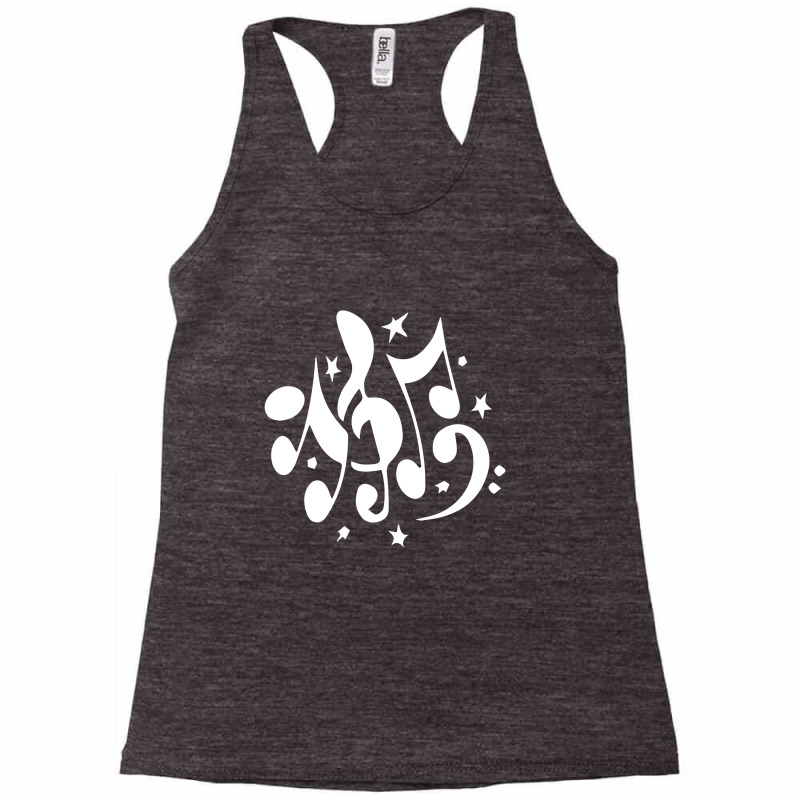 Music Notes Racerback Tank by blakblakan13 | Artistshot