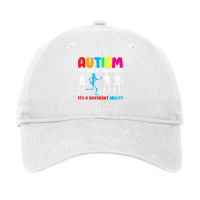 Autism Is Not A Disability It's A Different Ability Adjustable Cap | Artistshot