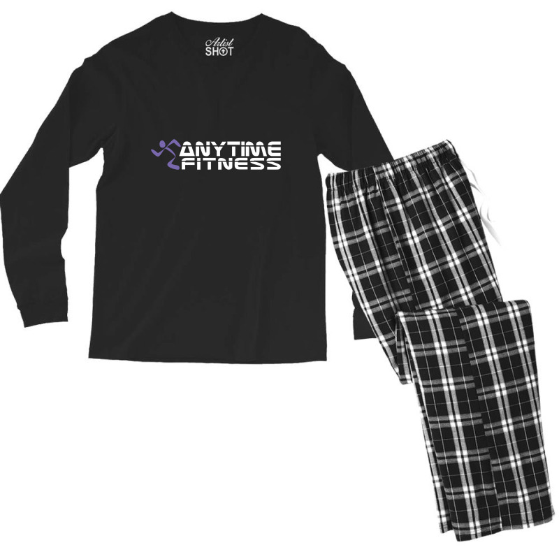 Anytime Fitness Men's Long Sleeve Pajama Set by Ucaniq | Artistshot