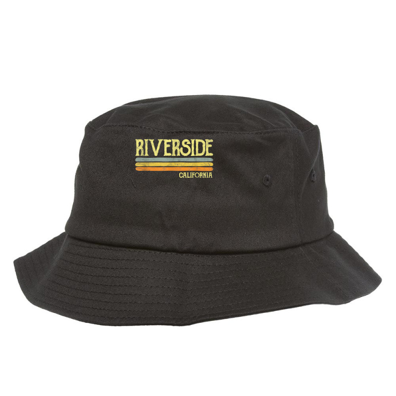 Vintage Riverside California Ca T Shirt Love Gift Souvenir Bucket Hat by annalyneplacencia | Artistshot