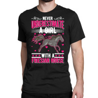 Friesian Horse  Shirt Friesian Horse Girl   783 Classic T-shirt | Artistshot