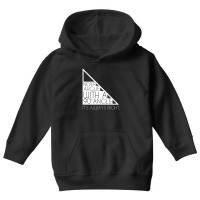 Never Argue With 90 Degree Angle Always Right Youth Hoodie | Artistshot