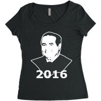 Antonin Scalia 2016 Candidate Women's Triblend Scoop T-shirt | Artistshot