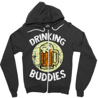 Drinking Buddies Zipper Hoodie | Artistshot