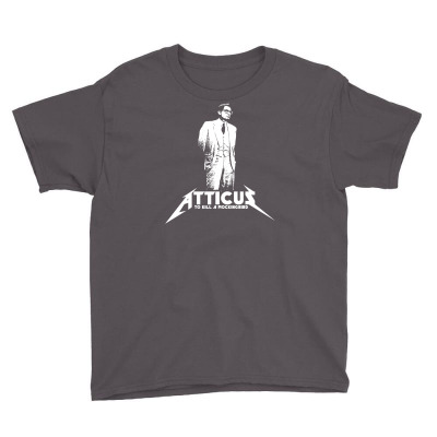 To Kill A Mockingbird Atticus Youth Tee Designed By Printshirts