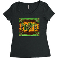 Papa  Lightning Camouflage Women's Triblend Scoop T-shirt | Artistshot