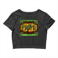 Papa  Lightning Camouflage Crop Top | Artistshot