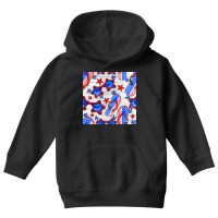 4th Of July Flip Flops Seamless Pattern Youth Hoodie | Artistshot