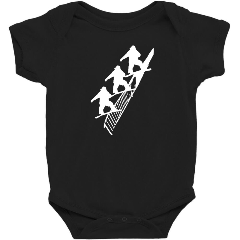 Snowboard Rail Grind Baby Bodysuit | Artistshot